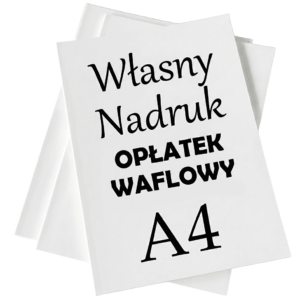 Opłatek Waflowy A4