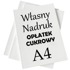 Opłatek Cukrowy A4